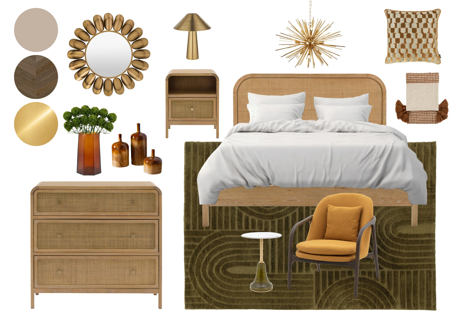 Mid-Century Modern Bedroom