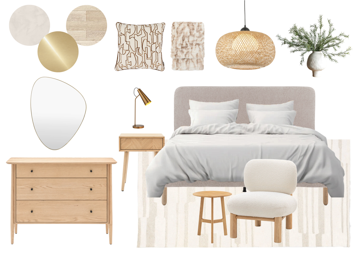 Neutral Calm Bedroom Collection 3