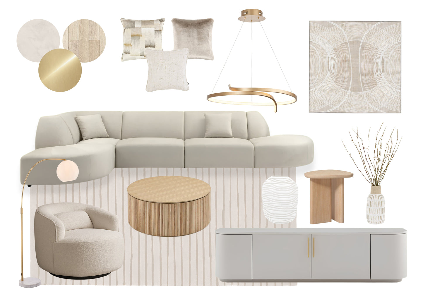 Neutral Calm Lounge